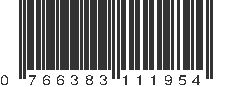 UPC 766383111954