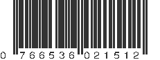 UPC 766536021512