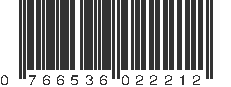 UPC 766536022212