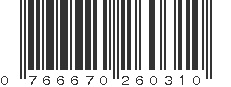 UPC 766670260310