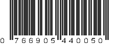 UPC 766905440050