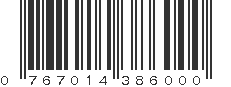 UPC 767014386000