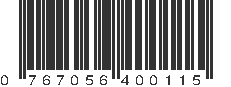 UPC 767056400115