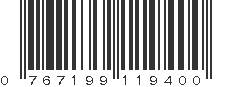 UPC 767199119400