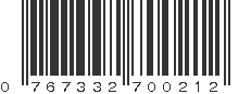 UPC 767332700212