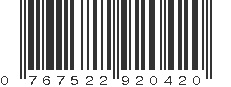 UPC 767522920420