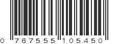 UPC 767555105450