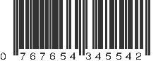 UPC 767654345542