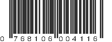 UPC 768106004116