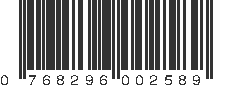 UPC 768296002589