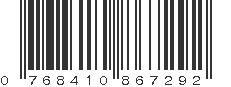 UPC 768410867292