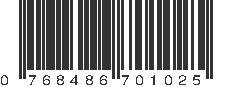 UPC 768486701025