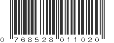 UPC 768528011020