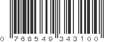 UPC 768549343100