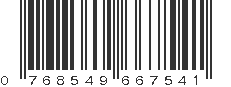 UPC 768549667541