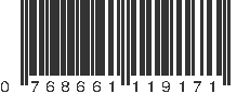 UPC 768661119171