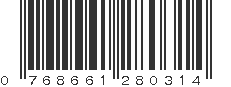 UPC 768661280314