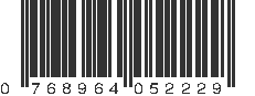 UPC 768964052229