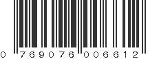 UPC 769076006612