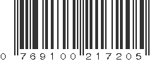 UPC 769100217205