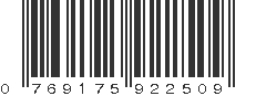 UPC 769175922509