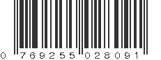 UPC 769255028091