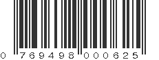 UPC 769498000625