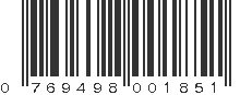 UPC 769498001851