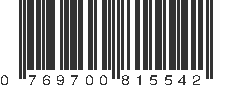 UPC 769700815542