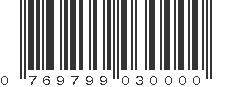 UPC 769799030000