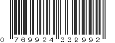 UPC 769924339992