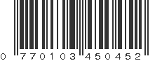 UPC 770103450452