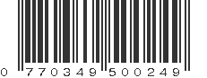 UPC 770349500249