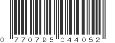 UPC 770795044052