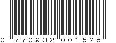 UPC 770932001528