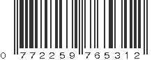 UPC 772259765312