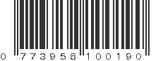 UPC 773958100190