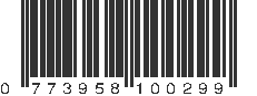 UPC 773958100299