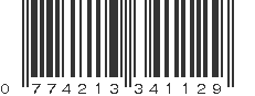 UPC 774213341129