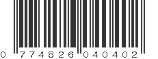 UPC 774826040402