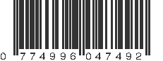 UPC 774996047492