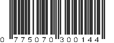 UPC 775070300144