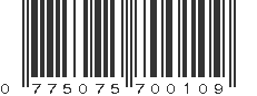 UPC 775075700109