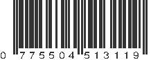 UPC 775504513119