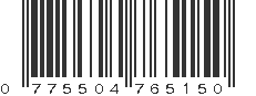 UPC 775504765150