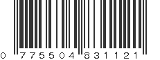 UPC 775504831121