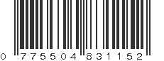 UPC 775504831152