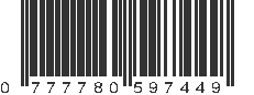 UPC 777780597449