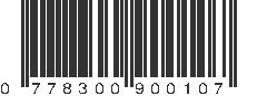 UPC 778300900107