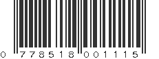 UPC 778518001115